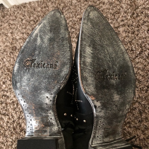 Mexicana Bev Western Booties - Picture 2 of 6